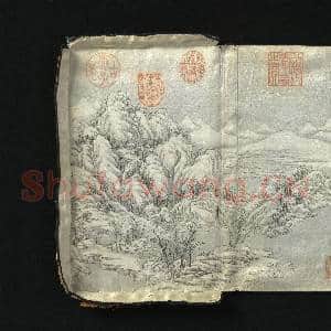 晋王羲之快雪时晴帖 册 清张若霭画梅花|19幅|232.3 MB|高清下载