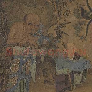 宋刘松年画罗汉 轴|12幅|113.53 MB|高清下载
