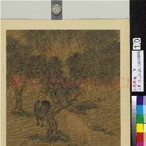宋元集绘 册 元赵雍春郊散马|1幅|11.44 MB|高清下载