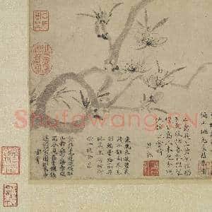 元张中桃花幽鸟 轴|8幅|80.8 MB|高清下载