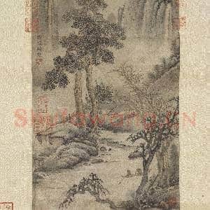 元盛懋画苍山白云 轴|5幅|54.04 MB|高清下载