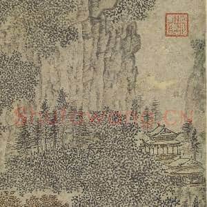 五代梁关仝蜀山栈道图 轴|10幅|137.59 MB|高清下载