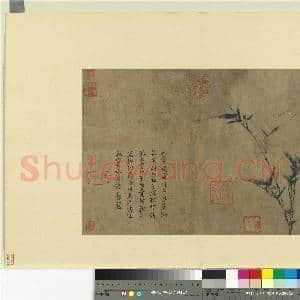 历朝名绘 册 宋扬无咎画竹|1幅|8.64 MB|高清下载