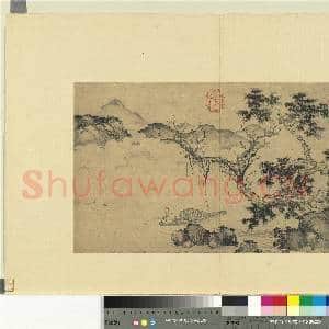 历朝名绘 册 明盛着秋江钓艇|1幅|8.91 MB|高清下载