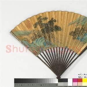 明商喜画濯足图 成扇|5幅|55.03 MB|高清下载