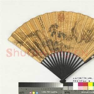 明唐寅画绝壁流泉 成扇|5幅|53.68 MB|高清下载
