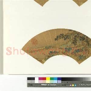 明仇英画抱琴图 册页|2幅|22.41 MB|高清下载