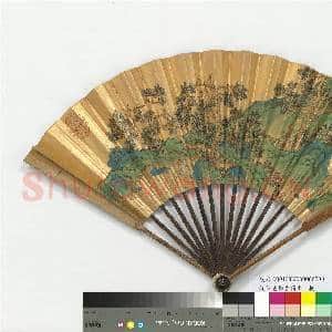 明仇英画松阴独坐 成扇|5幅|55.98 MB|高清下载