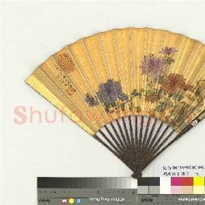 明陆治画菊花 成扇|5幅|46.24 MB|高清下载
