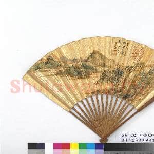 明董其昌画山水并自书临韭花帖 成扇|5幅|51.41 MB|高清下载
