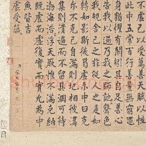 清张照书御制虚受箴 轴|6幅|63.19 MB|高清下载