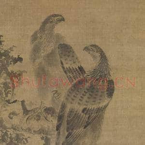 明林良画鹰 轴|6幅|53.98 MB|高清下载