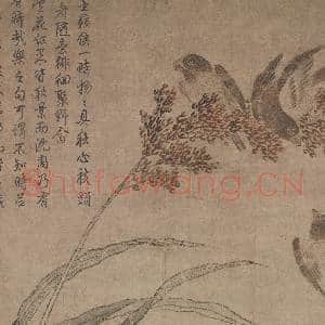 明吕纪画草花野禽 轴|13幅|130.89 MB|高清下载