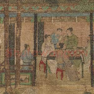 明仇英十八学士登瀛洲图 轴|15幅|156.82 MB|高清下载