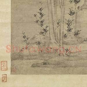 明顾正谊云林树石 轴|6幅|71.87 MB|高清下载