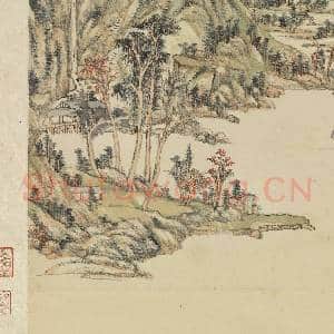 清王原祁仿黄公望秋山图 轴|5幅|47.36 MB|高清下载