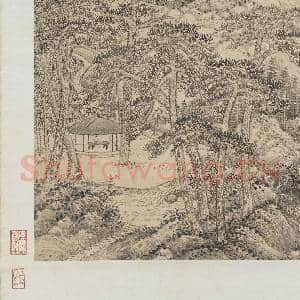 清张庚仿王蒙山水 轴|5幅|53.72 MB|高清下载