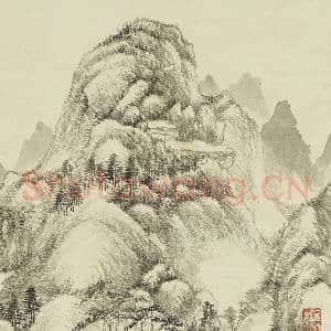 清董邦达山水 轴|6幅|64.01 MB|高清下载