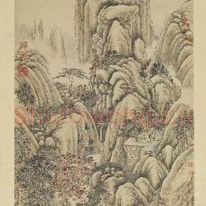 清唐岱画归隐图 轴|4幅|37.91 MB|高清下载