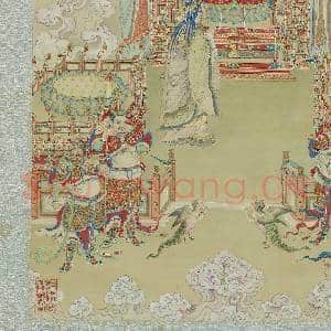 清丁观鹏画楞严对佛说偈张照书合璧 轴|6幅|65.55 MB|高清下载