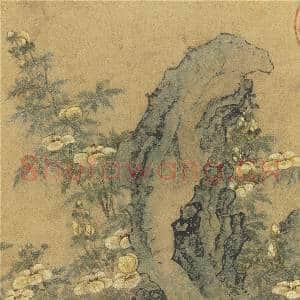 唐刁光胤写生花卉 册 立石葵花下衬杂卉|3幅|40.92 MB|高清下载