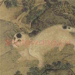 唐刁光胤写生花卉 册 灌木游蜂山猫出谷|3幅|41 MB|高清下载