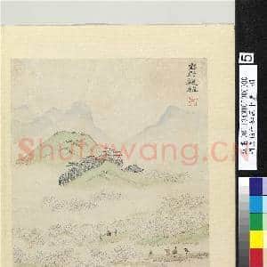 明文伯仁姑苏十景 册 邓尉观梅|2幅|19.12 MB|高清下载