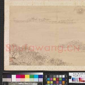 明陈淳画山水 册 柳浦清光|1幅|8.48 MB|高清下载