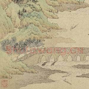 明钱谷白岳游图 册 下汶溪|3幅|32.35 MB|高清下载