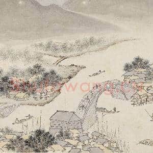明钱谷纪行图 册 枫桥|4幅|40.87 MB|高清下载