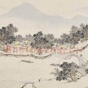 明钱谷纪行图 册 横林|4幅|40.3 MB|高清下载