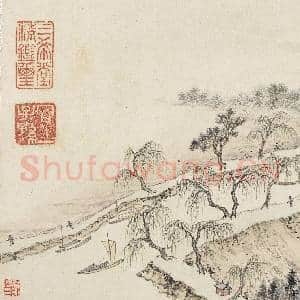 明钱谷纪行图 册 扬子桥|5幅|52.35 MB|高清下载