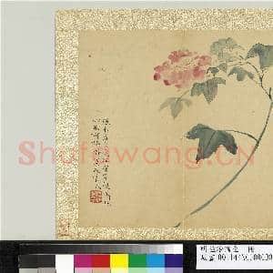 明陆治写生 册 孤芳照水|1幅|10.49 MB|高清下载