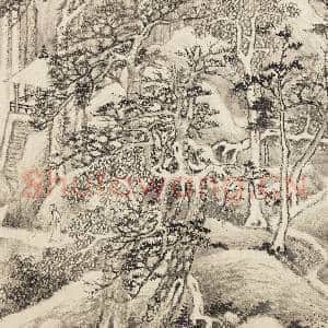 明董其昌山水 册 空山独行|3幅|38.89 MB|高清下载