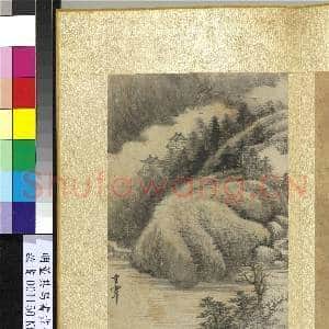 明董其昌书画合璧 册 江边垂钓|2幅|29.6 MB|高清下载
