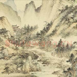 明陆远摹古 册 策杖寻幽|3幅|35.32 MB|高清下载