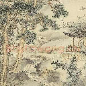 明陆远摹古 册 竹阁观鹤|3幅|35.72 MB|高清下载