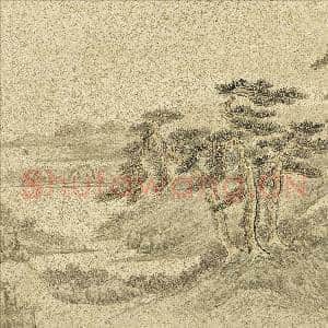明李流芳画唐人诗意 册 刘长卿寻南溪常山道人隐居诗|3幅|34.33 MB|高清下载