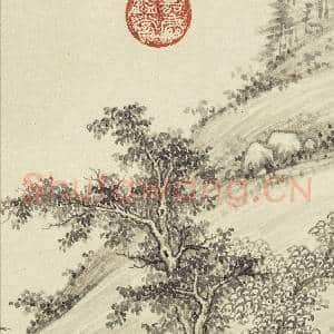 明项圣谟山水 册 山雨归渔|4幅|38.6 MB|高清下载