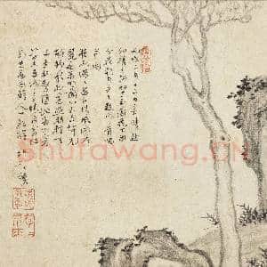 明项圣谟写生 册 玉兰|4幅|41.89 MB|高清下载