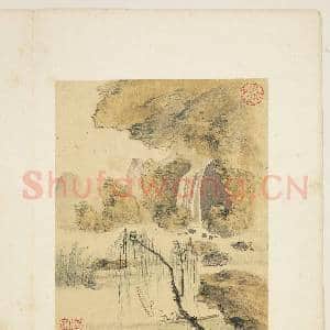 明邵弥画山水 册 苍崖柳艇|3幅|31.74 MB|高清下载