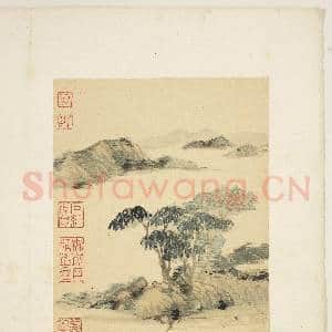明邵弥画山水 册 平江远渚|3幅|30.77 MB|高清下载