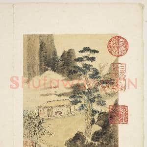 明邵弥画山水 册 云壑闲话|3幅|32.35 MB|高清下载