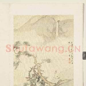 明邵弥画山水人物 册 远峰飞溜|3幅|31.62 MB|高清下载