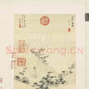 明邵弥画山水人物 册 芙蓉夹岸|3幅|31.62 MB|高清下载