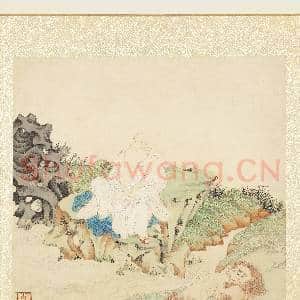 明丁云图罗汉 册 罗汉(四）|3幅|29.82 MB|高清下载