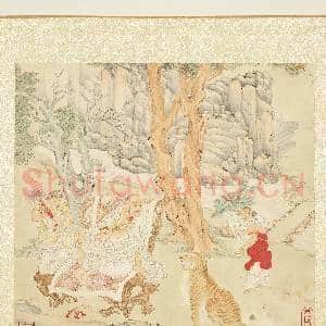 明丁云图罗汉 册 罗汉(十三）|3幅|30.8 MB|高清下载