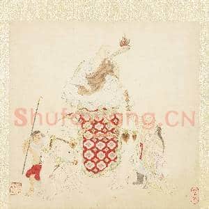 明丁云图罗汉 册 罗汉(十五）|3幅|28.97 MB|高清下载