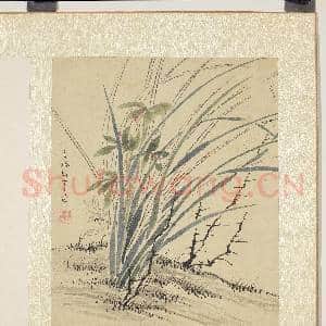 明马守真画册 册 荆棘丛兰|3幅|31.23 MB|高清下载