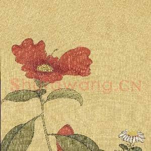 清陈字文房集锦 册 山茶野菊|4幅|45.23 MB|高清下载